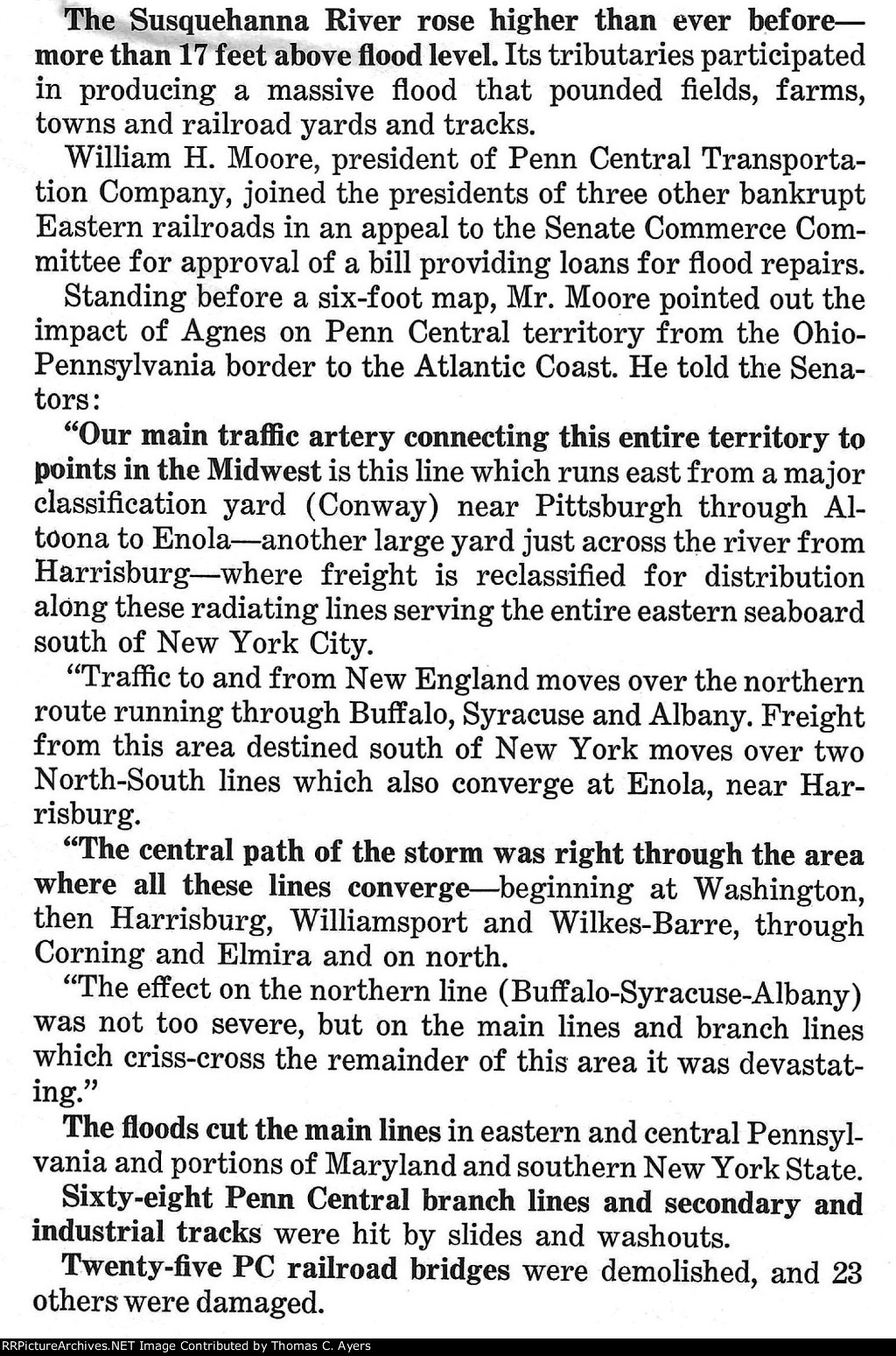 PC Post, "The Flood," Page 1 (Frame 2 of 4), 1972